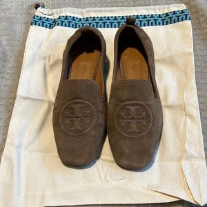 Tory Burch Suede Loafers